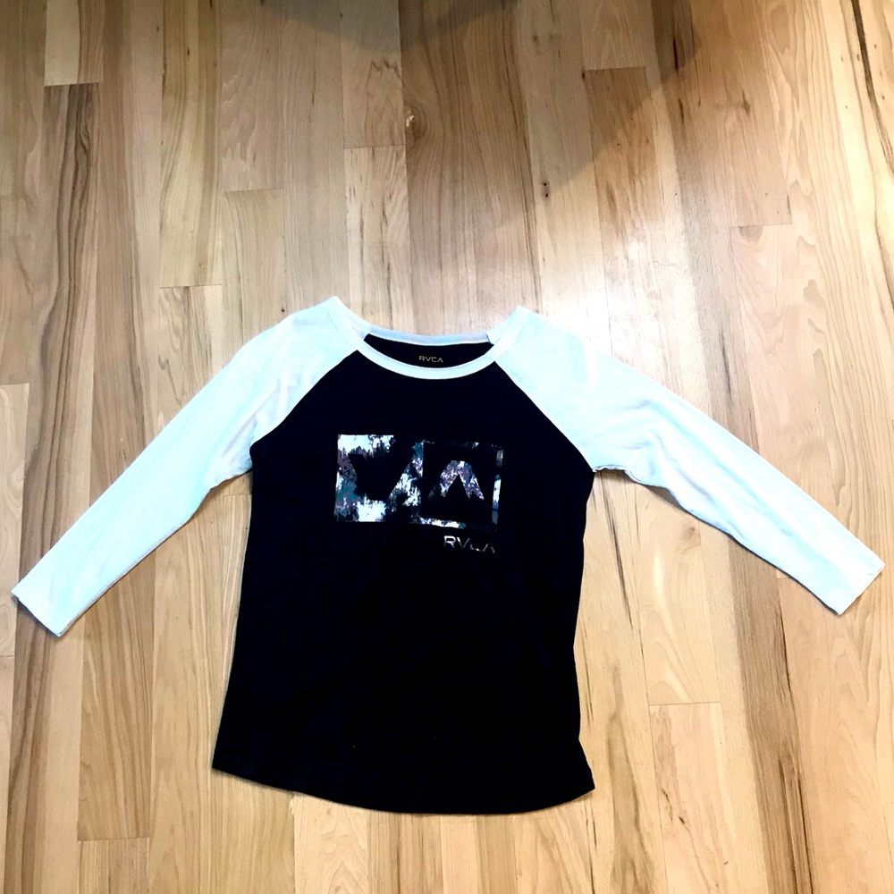 RVCA baseball tee